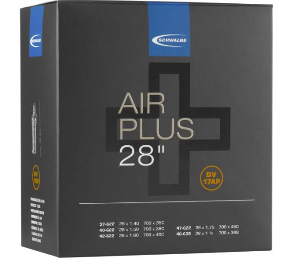 Schwalbe SCHWALBE SCHLAUCH DV17AP AIR PLUS 37/47-622/635 40mm