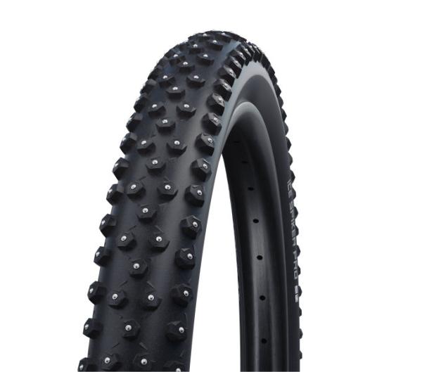 Schwalbe SCHWALBE DRAHTREIFEN ICE SPIKER PRO    57-584 Schwarz