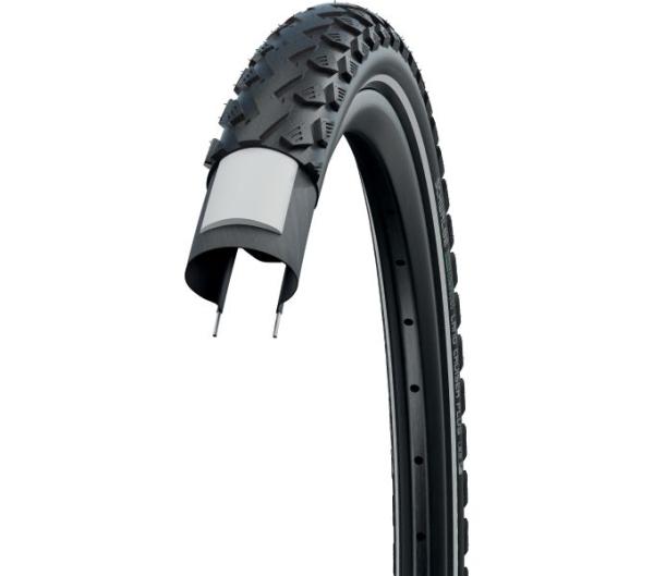 Schwalbe SCHWALBE DRAHTREIFEN LAND CRUISER PLUS    50-507 Schwarz/Reflex