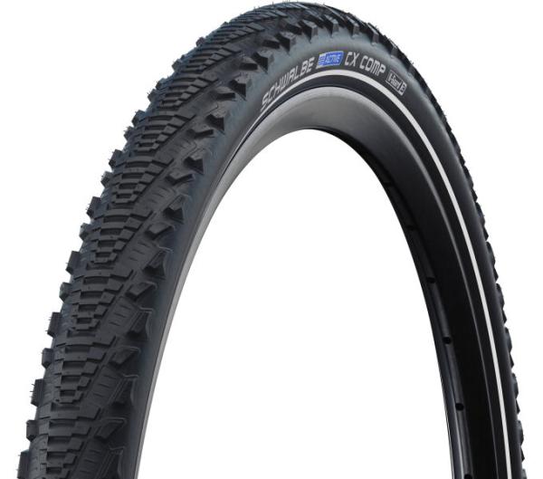 Schwalbe SCHWALBE DRAHTREIFEN CX COMP    35-622 Schwarz/Reflex