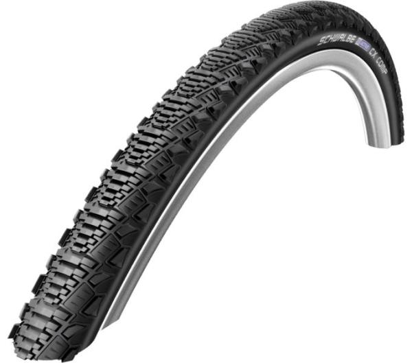 Schwalbe SCHWALBE DRAHTREIFEN CX COMP    40-622 Schwarz/Reflex