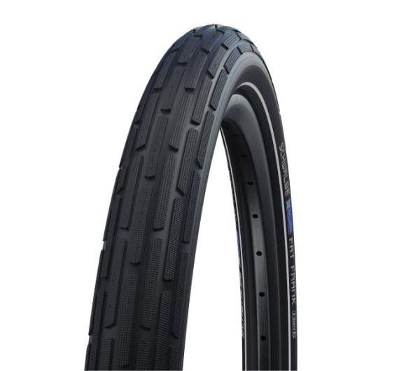Schwalbe SCHWALBE DRAHTREIFEN FAT FRANK   60-584 Schwarz/Reflex